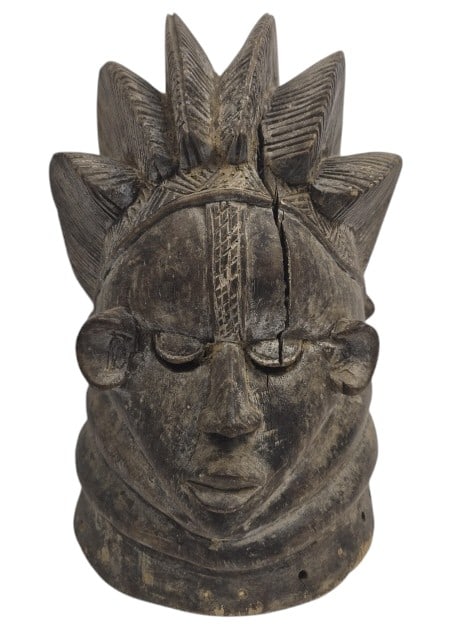 Traditional Mende Bundu Helmet Mask (1 of 9)