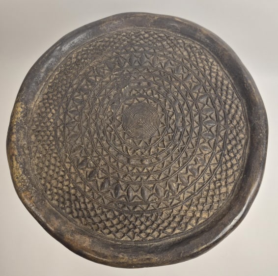 Authentic Bronze Tikar Stool - 10