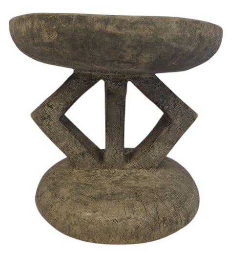 Authentic Hand-carved Tonga Stool Zimbabwe: IMPORTANT NOTE: Legacy Auctions offers reasonably priced in-house and 3rd Party shipping options, but you must select Arrange My Own Shipping as part of your post-auction purchase options. Authentic