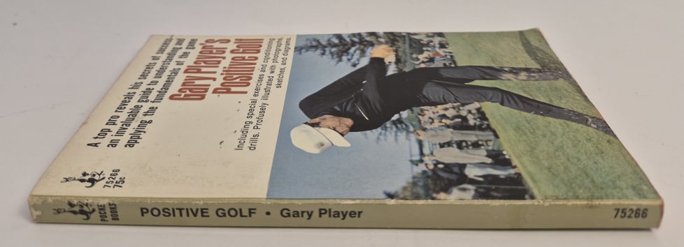 Signed Gary Player Paperback Positive Golf - 5