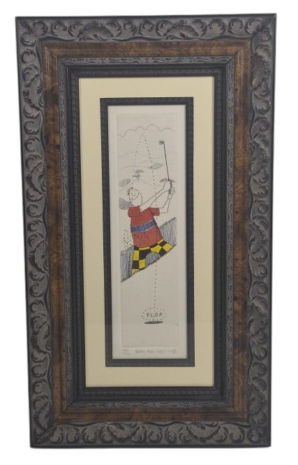 Tim Bulmer "Better Than Sex!" Signed LE Etching: IMPORTANT NOTE: Legacy Auctions offers reasonably priced in-house and 3rd Party shipping options, but you must select Arrange My Own Shipping as part of your post-auction purchase options. Tim Bulmer