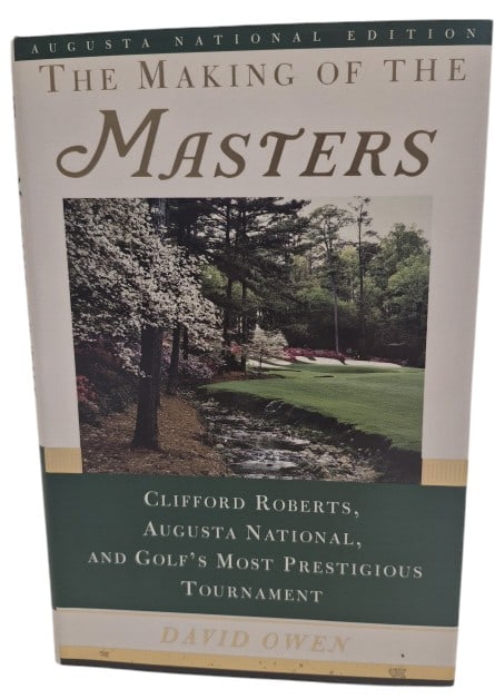 Signed Edition of The Making Of The Masters Owen: IMPORTANT NOTE: Legacy Auctions offers reasonably priced in-house and 3rd Party shipping options, but you must select Arrange My Own Shipping as part of your post-auction purchase options. Signed hard