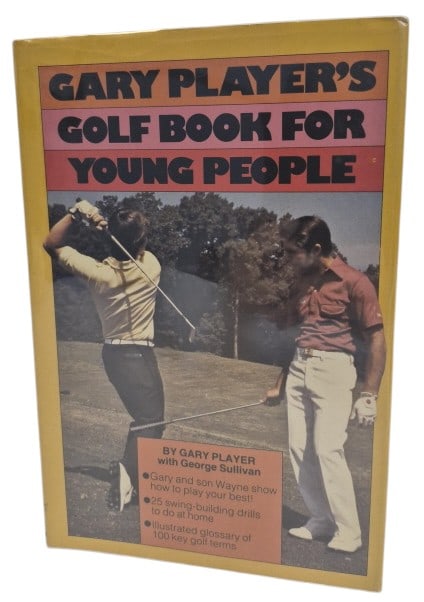 Signed Gary Player's Golf Book For Young People: IMPORTANT NOTE: Legacy Auctions offers reasonably priced in-house and 3rd Party shipping options, but you must select Arrange My Own Shipping as part of your post-auction purchase options. Signed hard