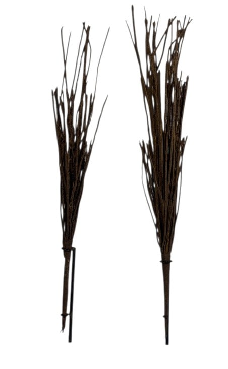 African Mumuye Forged Iron Rain Wand: IMPORTANT NOTE: Legacy Auctions offers reasonably priced in-house and 3rd Party shipping options, but you must select Arrange My Own Shipping as part of your post-auction purchase options. 20th