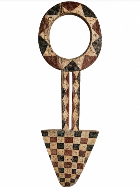 Nafana Bedu Plank Mask West Africa: IMPORTANT NOTE: Legacy Auctions offers reasonably priced in-house and 3rd Party shipping options, but you must select Arrange My Own Shipping as part of your post-auction purchase options. This Nafana