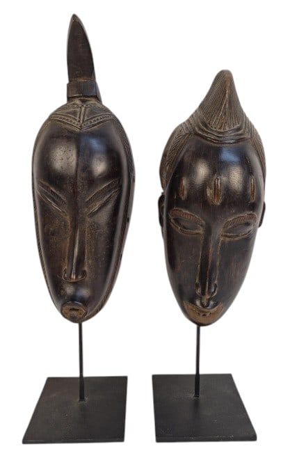 Baule Mblo Masks Ivory Coast (1 of 13)
