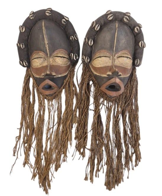 African Dan Yacouba Tribal Ceremonial Masks (1 of 14)