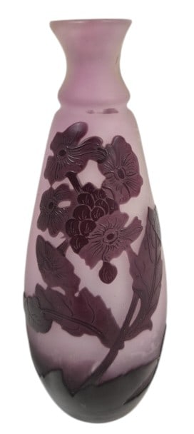 Emile Galle French Art Nouveau Cameo Vase (1 of 11)