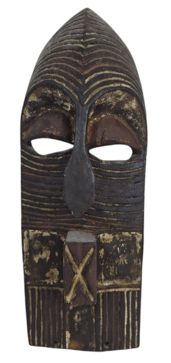Songye Hand Carved Wooden Tribal Mask (1 of 10)