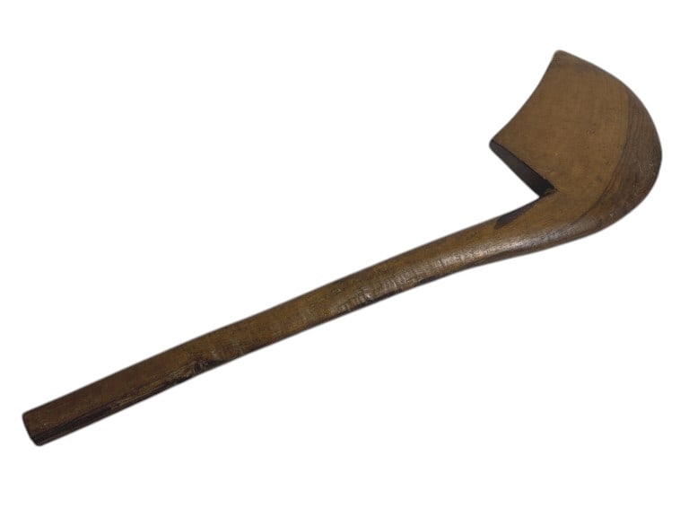 Maori, Stone Carved, Wooden Ceremonial Club: IMPORTANT NOTE: Legacy Auctions offers reasonably priced in-house and 3rd Party shipping options, but you must select Arrange My Own Shipping as part of your post-auction purchase options. from New Ze
