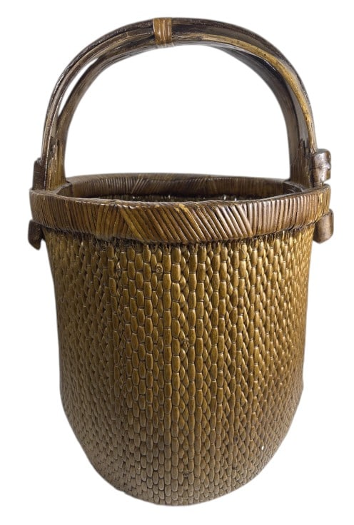 Chinese Woven, Willow Grain Rice Basket (1 of 10)