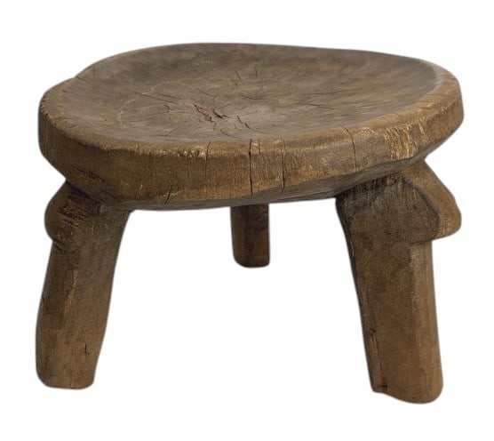 African Wooden Milking Stool, Hand Carved: IMPORTANT NOTE: Legacy Auctions offers reasonably priced in-house and 3rd Party shipping options, but you must select Arrange My Own Shipping as part of your post-auction purchase options. West Africa