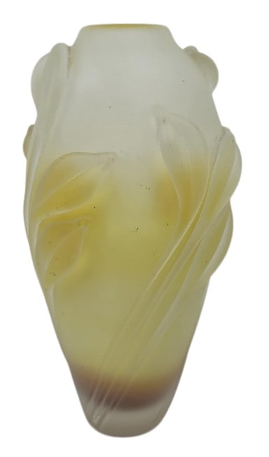 1980's Satin Art Glass 8" Vase by William Glasner (1 of 11)