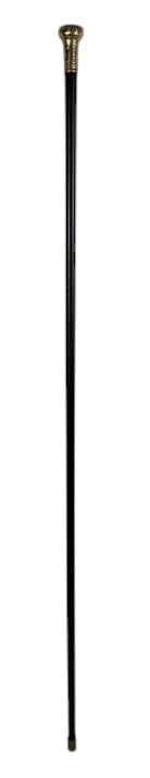 Victorian Gold & Mahogany Women's Swagger Cane (1 of 9)