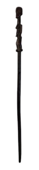 Hand Carved African Figural Walking Stick 36.5" (1 of 5)