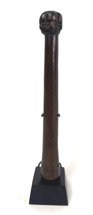 African Blackwood, Multi-Faced Tribal Staff (1 of 6)