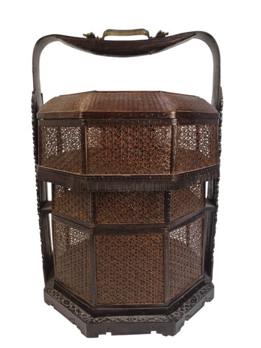 Antique Chinese Wedding Basket (1 of 12)