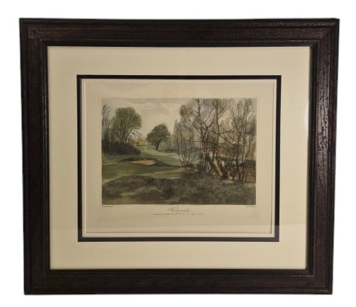 Greenwood "Wentworth" Colored Etching (1 of 12)