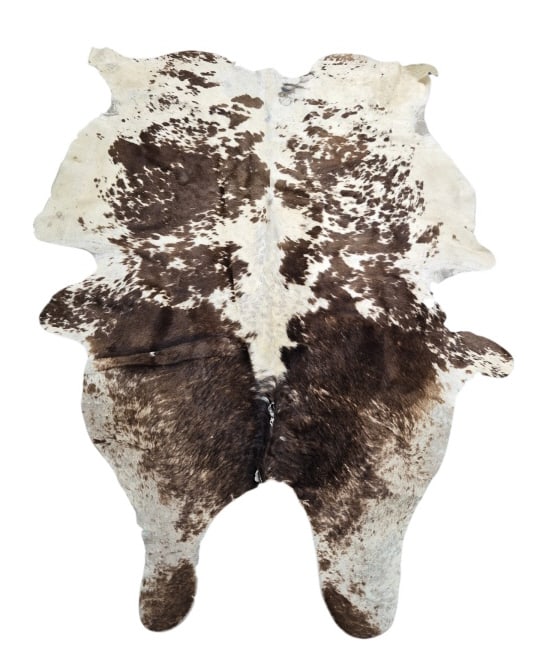 Genuine Cowhide Rug: IMPORTANT NOTE: Legacy Auctions offers reasonably priced in-house and 3rd Party shipping options, but you must select Arrange My Own Shipping as part of your post-auction purchase options. Genuine cow