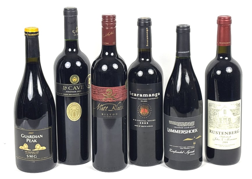 South African White and Red Wine Mixed Lot: IMPORTANT NOTE: Legacy Auctions offers reasonably priced in-house and 3rd Party shipping options, but you must select Arrange My Own Shipping as part of your post-auction purchase options. This is a
