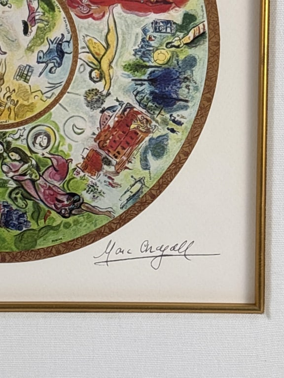 Marc Chagall "Paris Opera Ceiling" Signed Giclee - 3