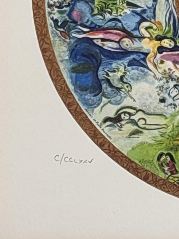 Marc Chagall "Paris Opera Ceiling" Signed Giclee - 4