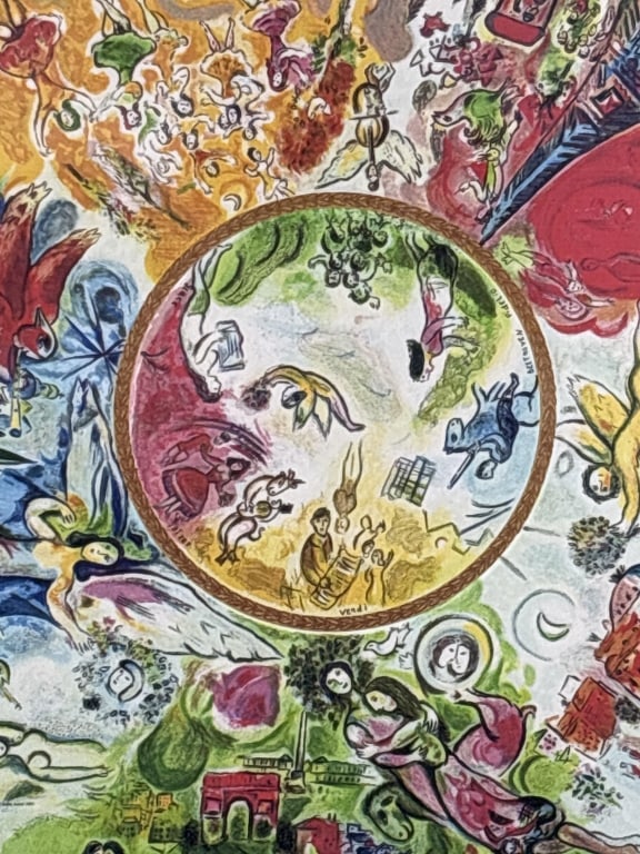 Marc Chagall "Paris Opera Ceiling" Signed Giclee - 5