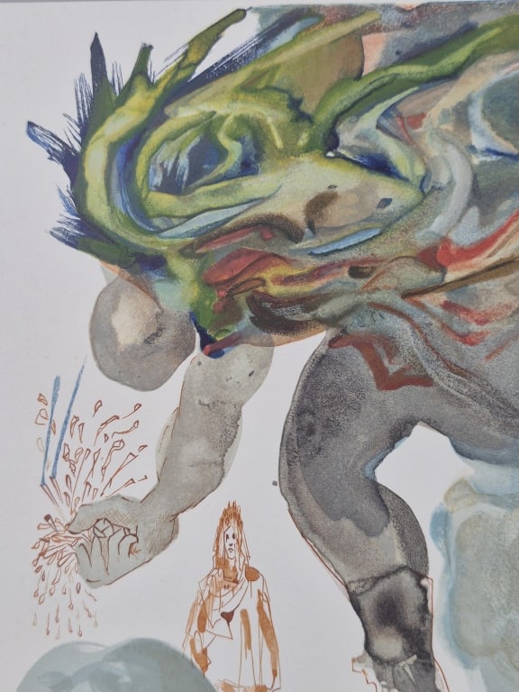 Dali Divine Comedy Authentic Unsigned Print - 6
