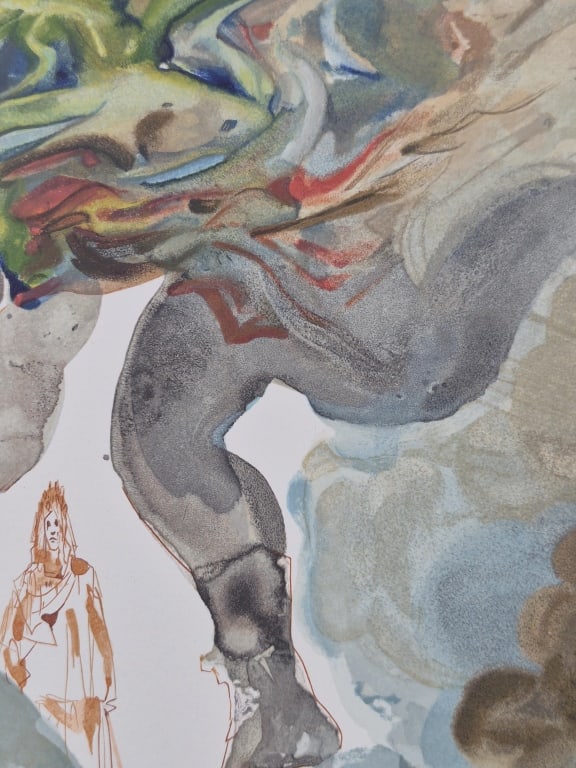 Dali Divine Comedy Authentic Unsigned Print - 7