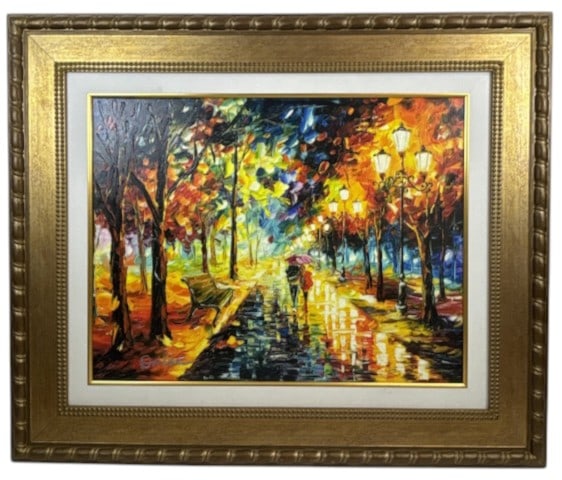 Daniel Wall "Let's Go" Giclee on Canvas: IMPORTANT NOTE: Legacy Auctions offers reasonably priced in-house and 3rd Party shipping options, but you must select Arrange My Own Shipping as part of your post-auction purchase options. This Limite