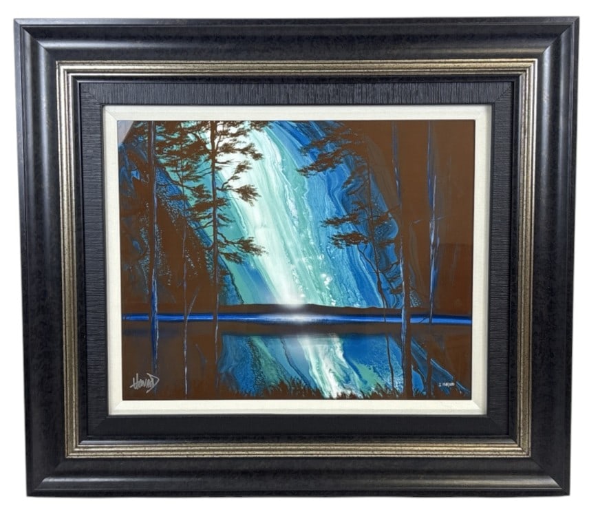 Ashton Howard "Forest of Light" Caldograph: IMPORTANT NOTE: Legacy Auctions offers reasonably priced in-house and 3rd Party shipping options, but you must select Arrange My Own Shipping as part of your post-auction purchase options. This Limite