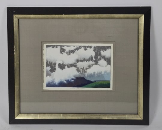 Douglas Johnson July Second Gouache On Paper - 2