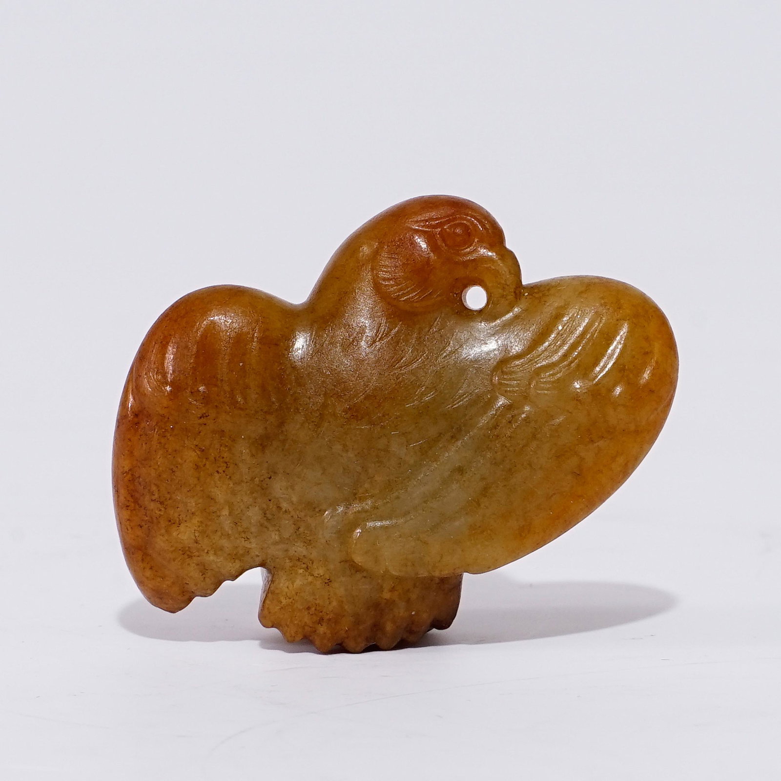 A jade eagle in the Han Dynasty (1 of 2)