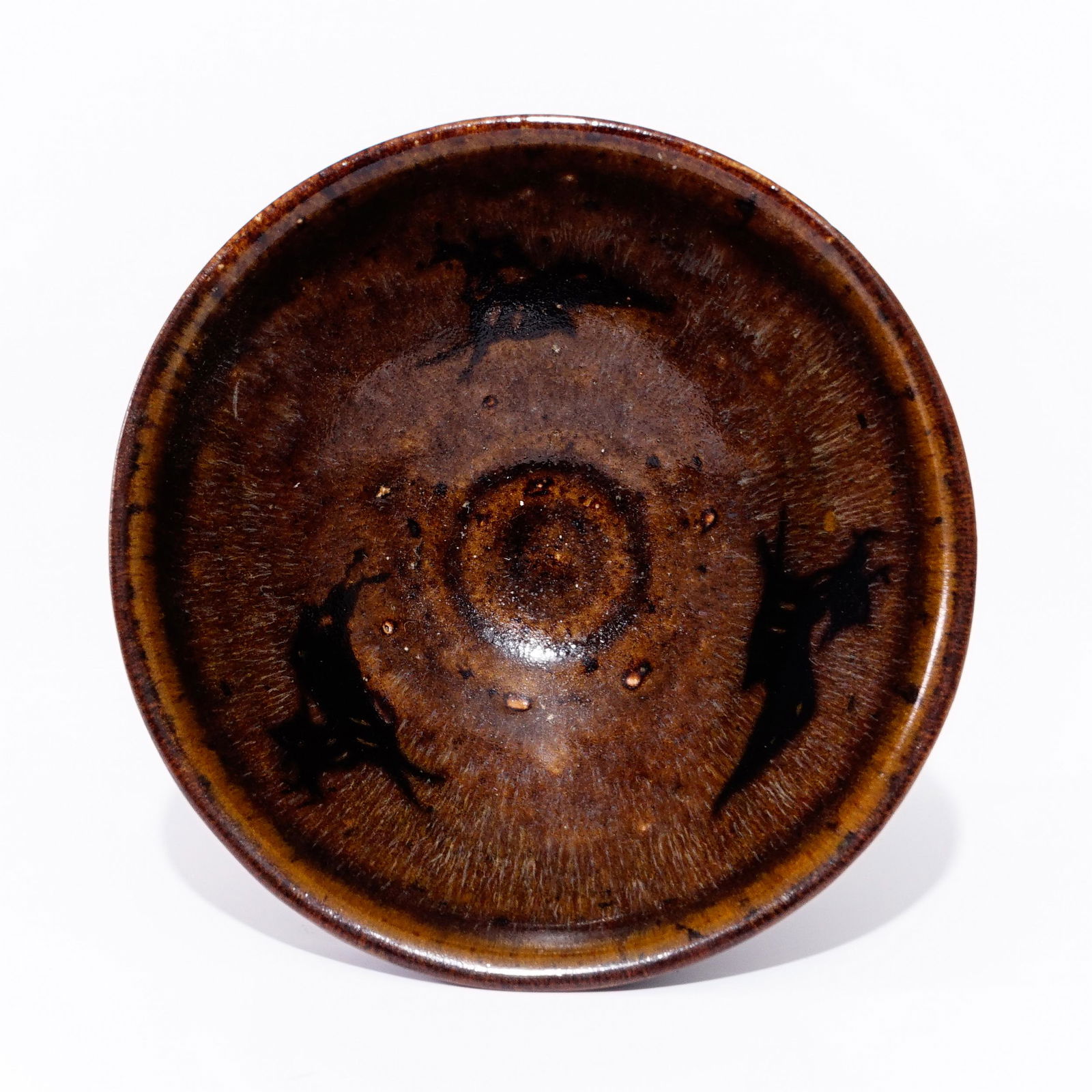 A  Jizhou ware bowl with a deer pattern in the Song Dynasty (1 of 4)