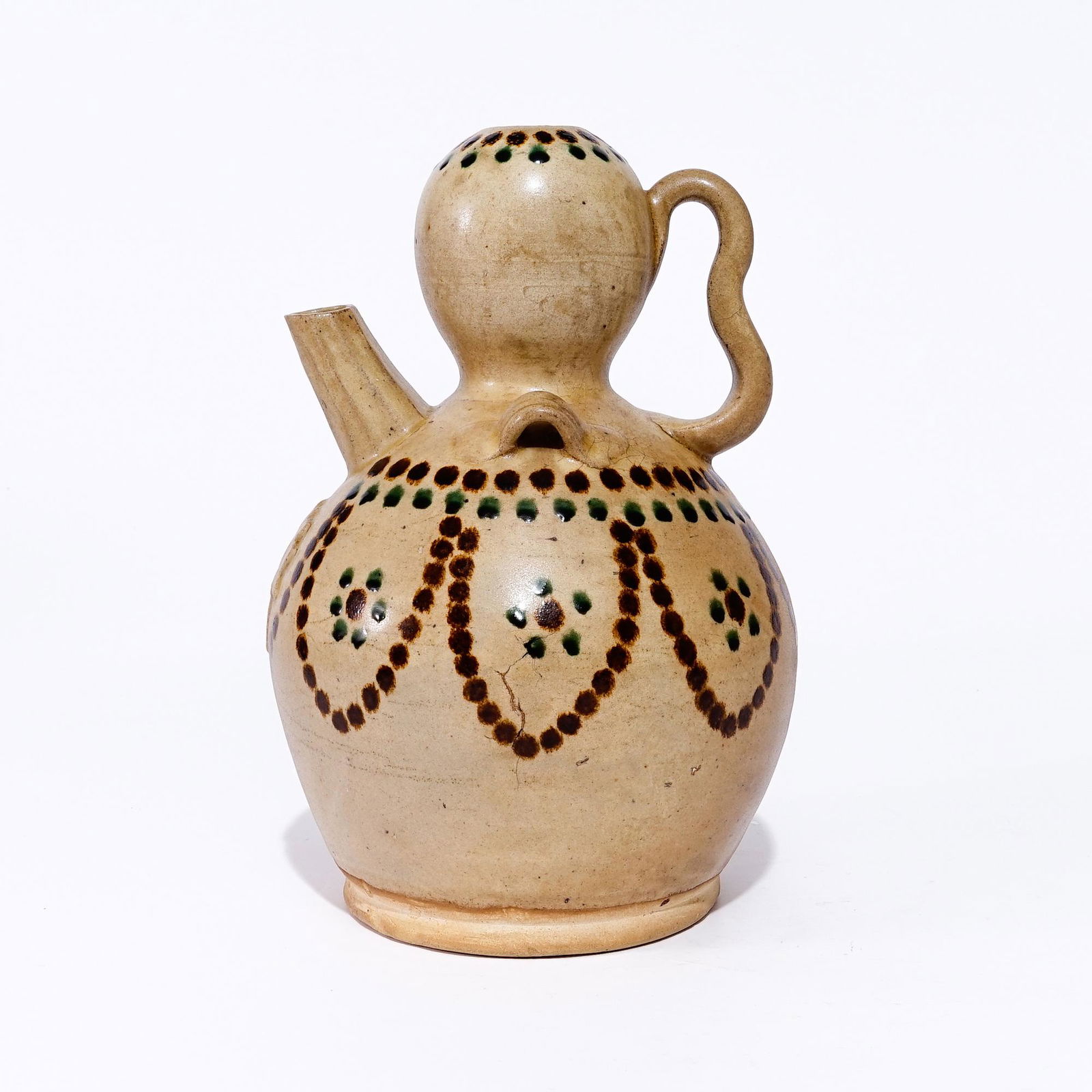 A Changsha ware pot with patterns in the Tang Dynasty (1 of 6)