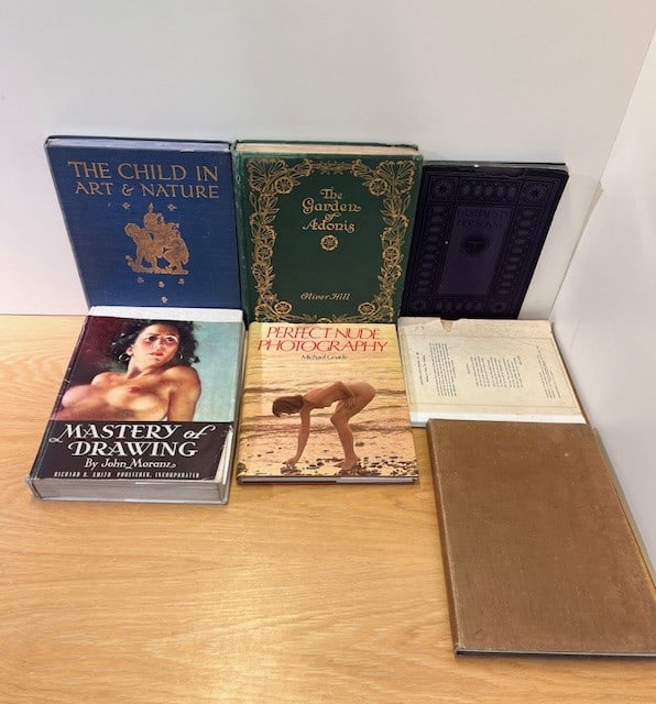 Art and Photography. Nudes and related. Includes: Hill, Oliver - The Garden of Adonis. London: (1 of 3)