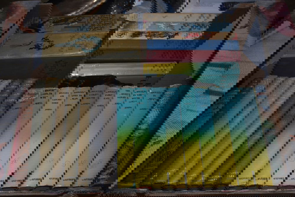 Children's. A carton. Includes: C. S. Lewis; Biggles; etc. (27) (1 of 8)