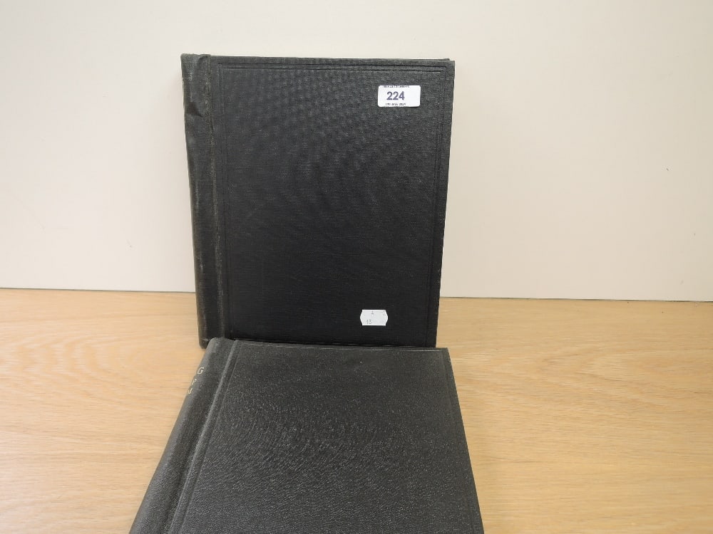 WORLD STAMP COLLECTION MUCH 1960's ERA MINT AND USED IN TWO ALBUMS Two springback albums, one part (1 of 6)