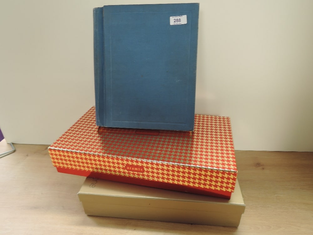 WORLD STAMPS COLLECTION IN ALBUM AND 2 FLAT BOXES WITH LEAVES, COVERS ETC Springback album with (1 of 11)