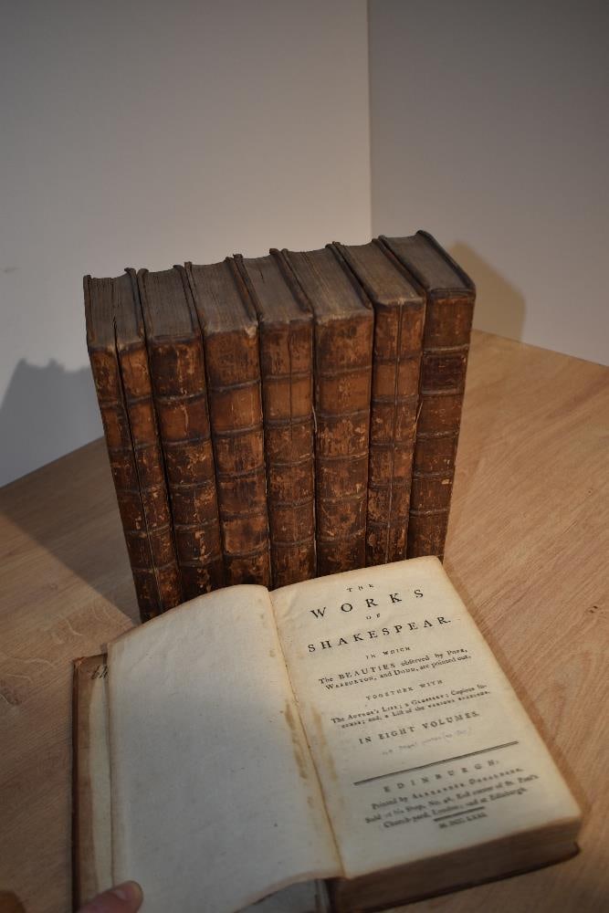 Antiquarian. Shakespeare. The Works of William Shakespear. In Which The Beauties Observed by Pope,: Antiquarian. Shakespeare. The Works of William Shakespear. In Which The Beauties Observed by Pope, Warburton, and Dodd, are pointed out. Together with The Author's Life; A Glossary; Copious Indexes; a