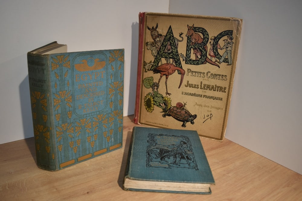 Illustrated Books. Three titles: Lemaitre, Jules - A B C Petits Contes. Tours: Maison Alfred Mame Et (1 of 1)