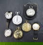 A small selection of pocket and wrist watches including an Ingersoll automatic, a Mondia Skystar