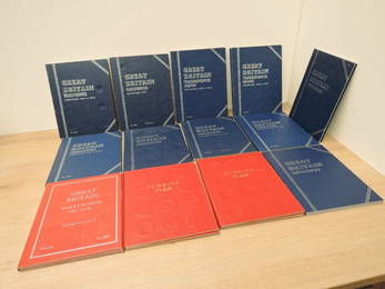 A collection of GB Silver & Cupro Nickel Coins, Three Pence to Half Crown, all in folders, pre 1920,