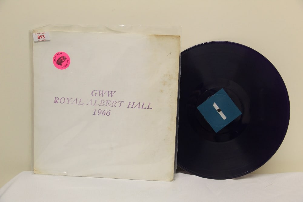 A Bob Dylan 66 ' Great White Wonder ' Private / Promo record -vinyl nice and clean - sleeve VG: A Bob Dylan 66 ' Great White Wonder ' Private / Promo record -vinyl nice and clean - sleeve VG only with some marks