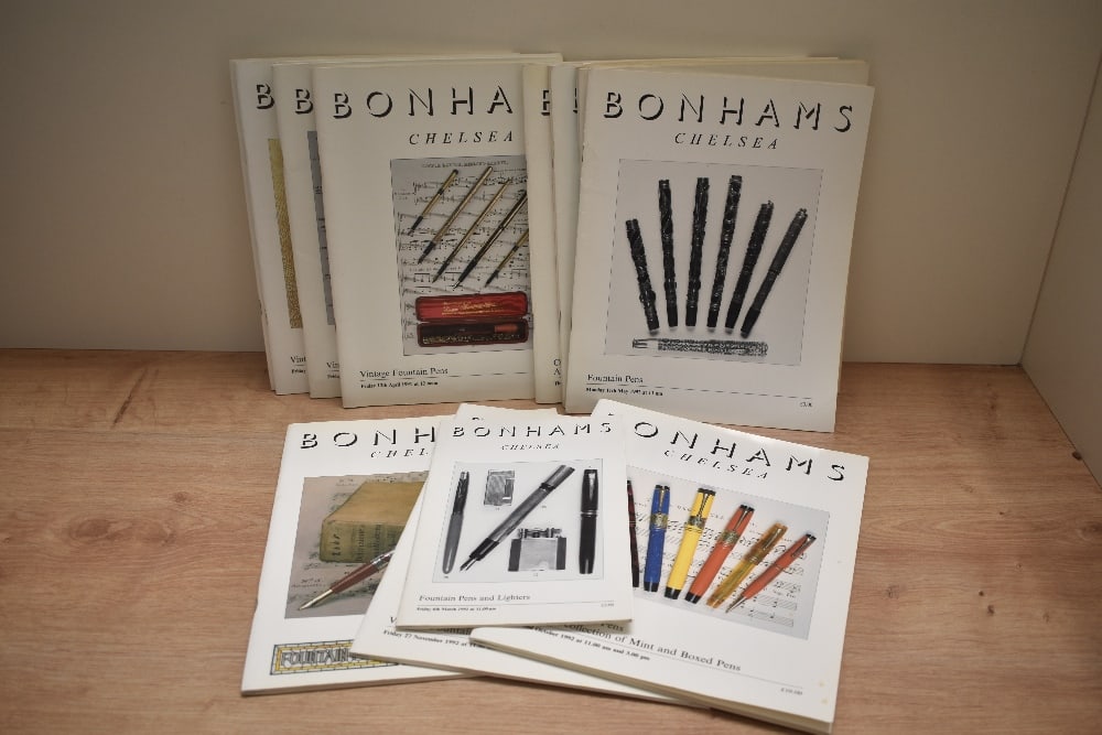 Fifeteen Bonhams of Chelsea Fountain pen auction catalogues (1 of 1)