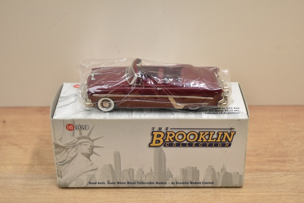 A Brooklin Models The Brooklin Collection 1:43 scale die-cast, BRK 140 1954 Hudson Hornet (1 of 1)