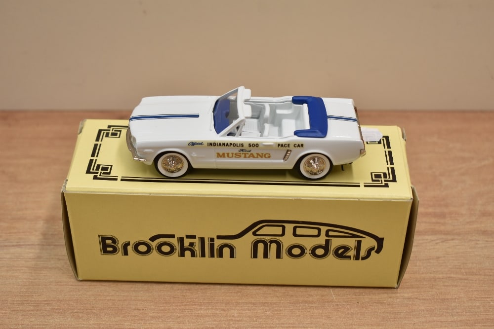 A Brooklin Models The Brooklin Collection 1:43 scale die-cast, BRK 56X 1964 1/2 Ford Mustang (1 of 1)