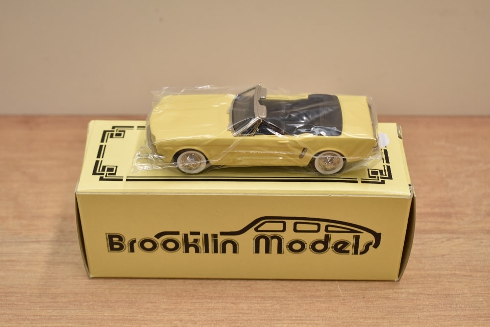 A Brooklin Models The Brooklin Collection 1:43 scale die-cast, BRK 56 1965 Ford Mustang, by (1 of 1)