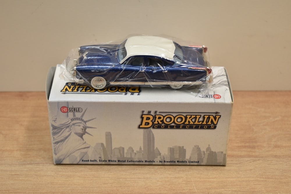 A Brooklin Models The Brooklin Collection 1:43 scale die-cast, BRK 29C 1954 Kaiser Manhatten, Arctic (1 of 1)