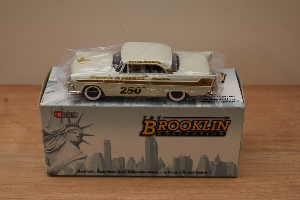 A Brooklin Models The Brooklin Collection 1:43 scale die-cast, BRK F-S 03 1956 Plymouth Fury, (1 of 1)